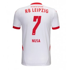 RB Leipzig Antonio Nusa #7 Domaci Dres 2024-25 Kratak Rukavima